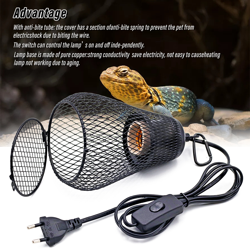 Pet Reptile Heat Lamp Shade In - огляд і ціна Ceramic Heat Emitter