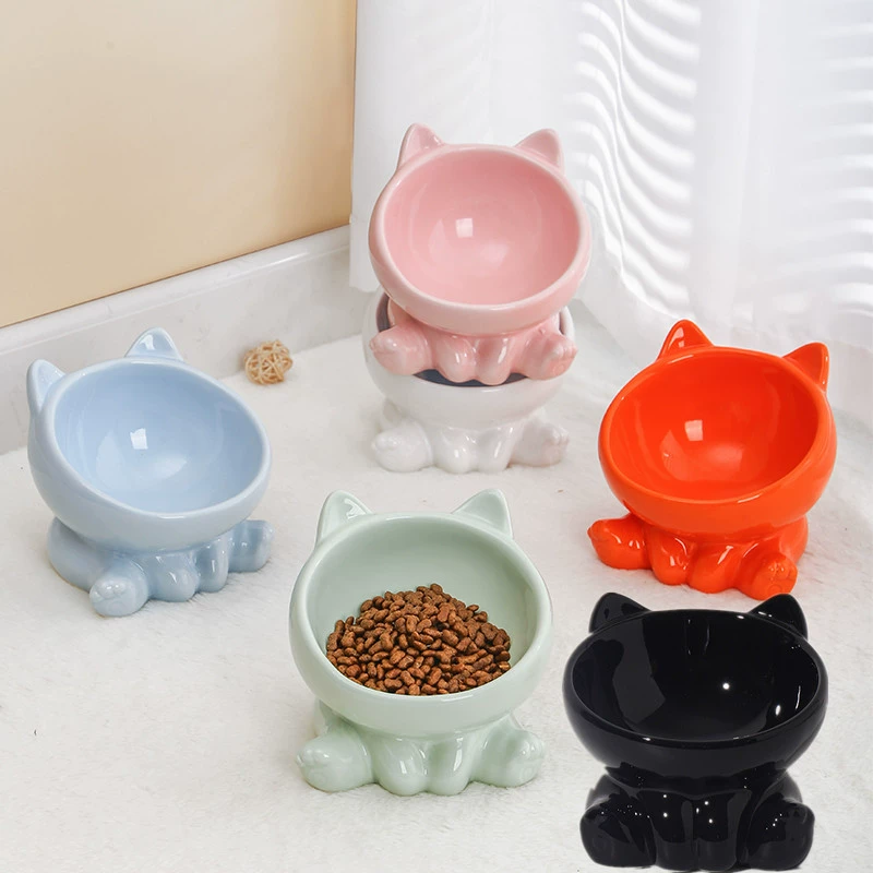 Ceramic Cat Dog Bowl High Feet - огляд і ціна Royal Canin Food Medium