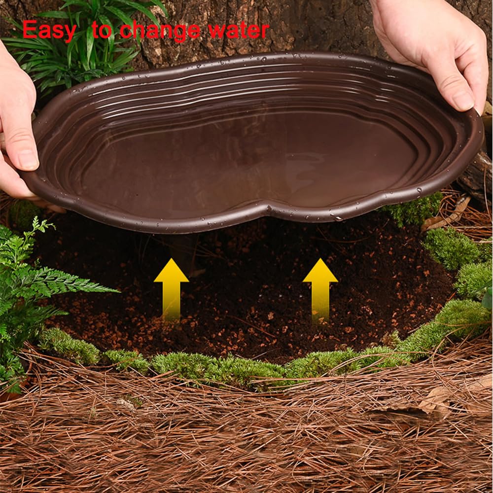 Reptile Bathing Dish Amphibian - огляд і ціна Water Dish Reptile