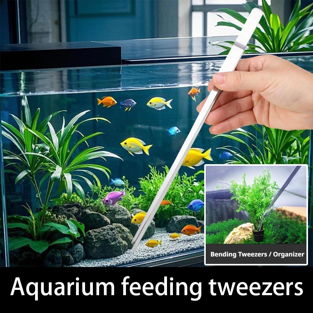 Stainless Steel Aquarium Tweez - огляд і ціна Feeding Tong Stainless