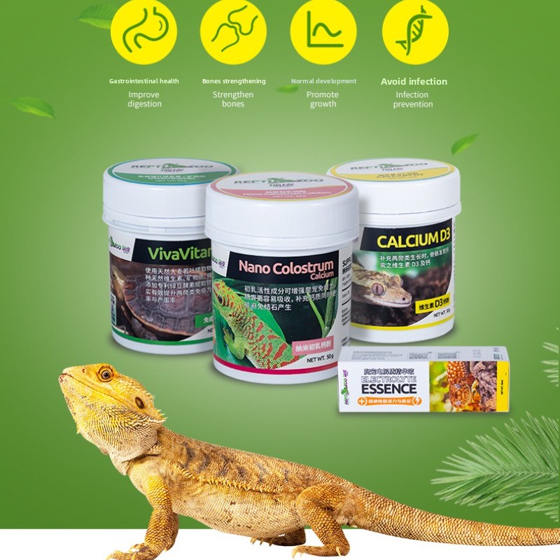 Reptizoo Reptile Calcium Powde - огляд і ціна Calcium Powder Reptile
