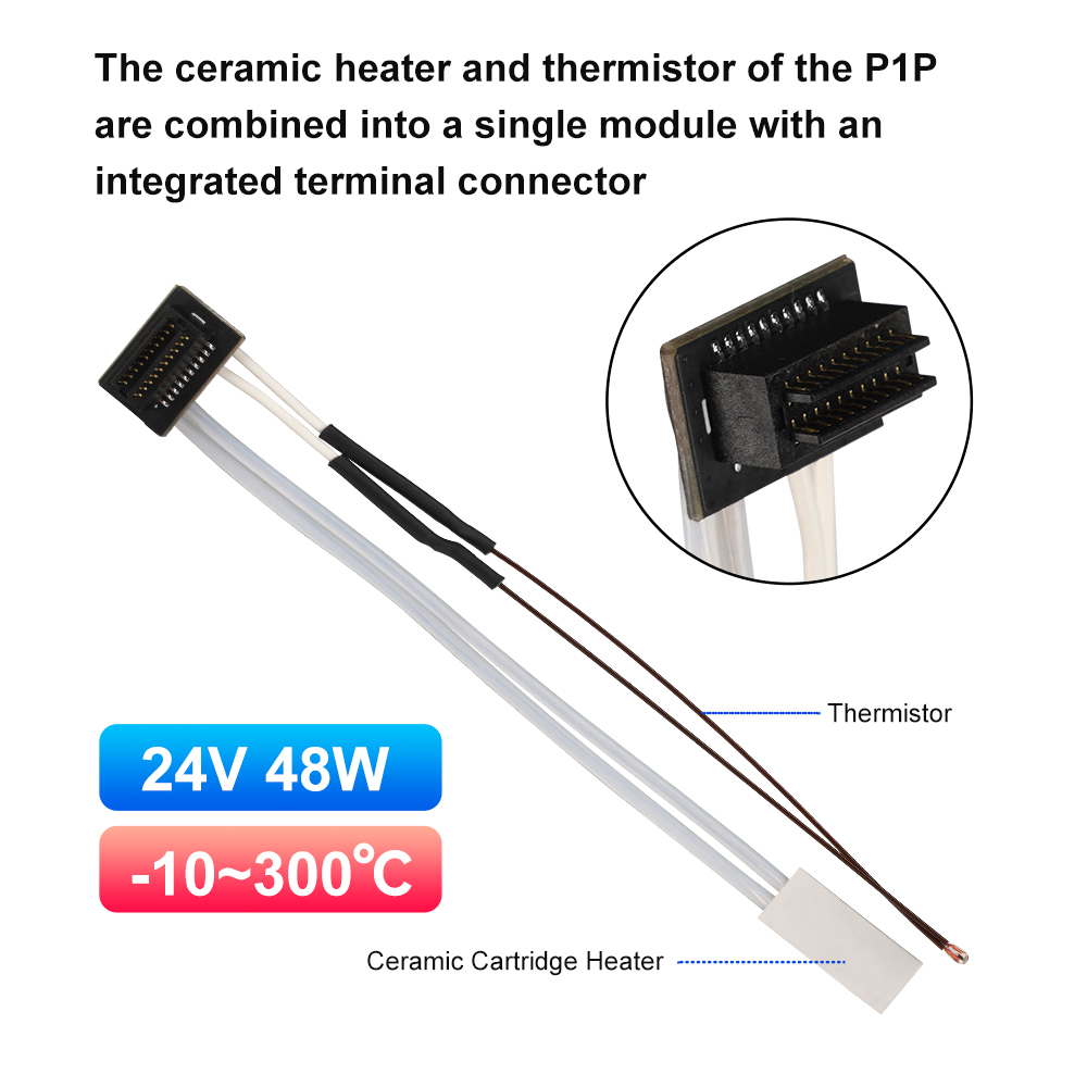 For Bambu Lab Hotend V2.0 V3.0 - огляд і ціна Ceramic Heat Emitter